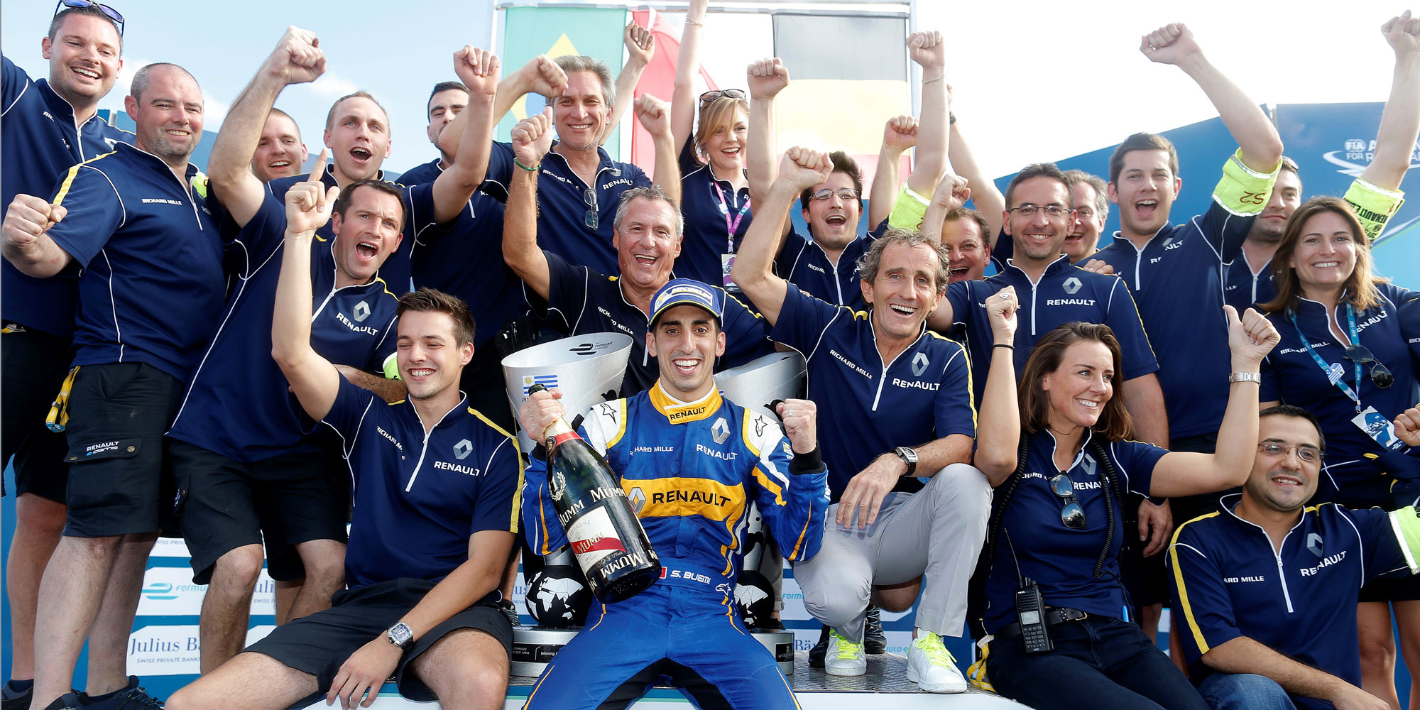 Renaut Formel E - Sieg in Uruguay