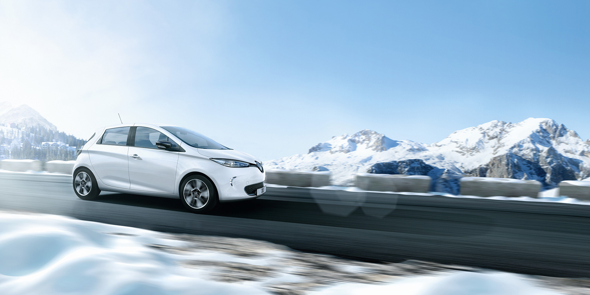 Renault ZOE: 100% elektrisch, 100% wintertauglich