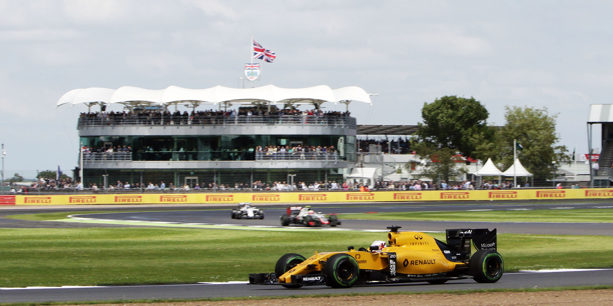Formel 1 in Silverstone: England einfach unberechenbar