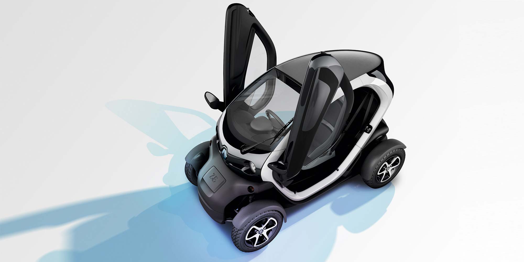 Renault TWIZY auf dem Eis