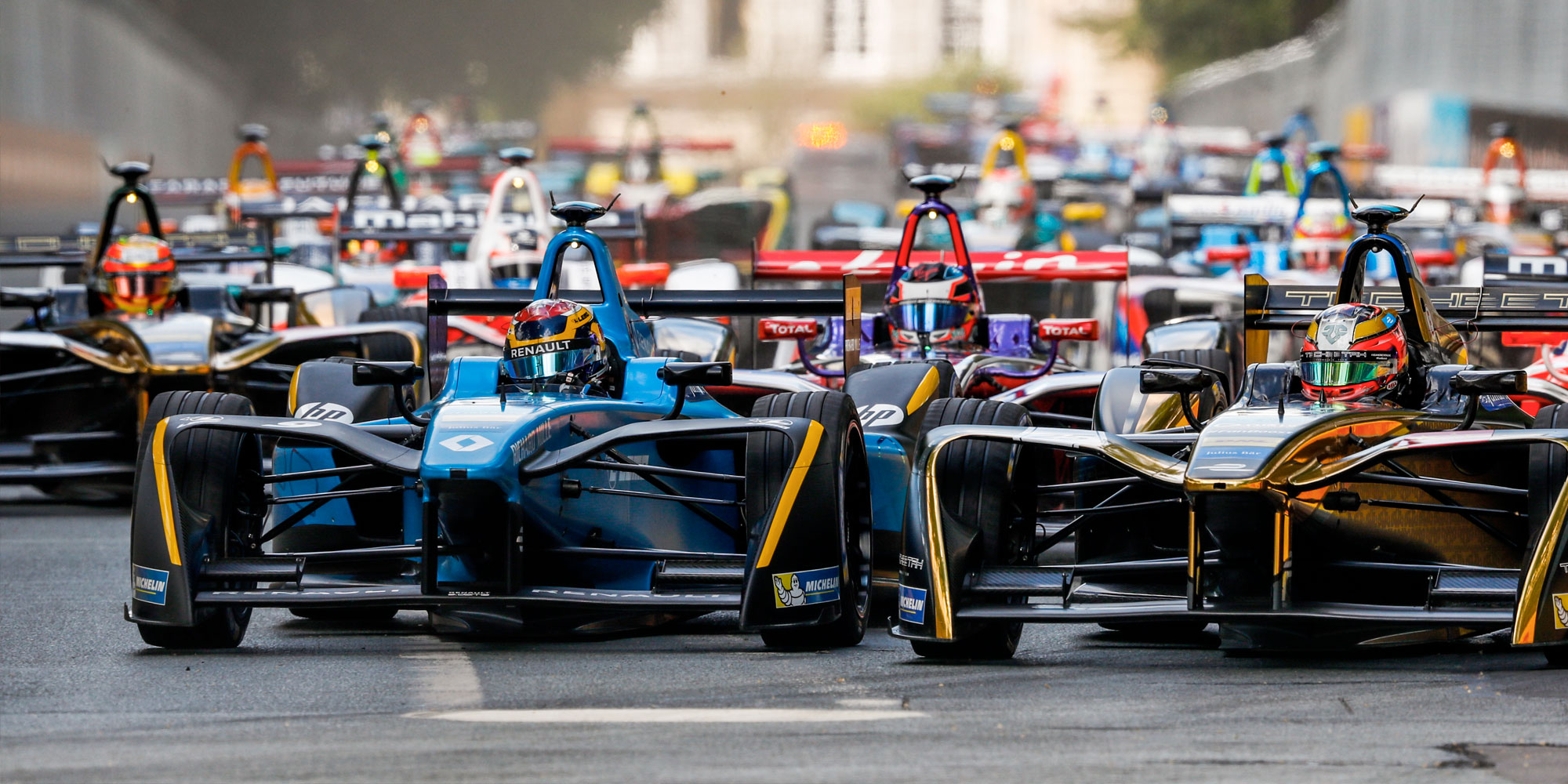 Renault e.dams in der Formel E auf Titelkurs