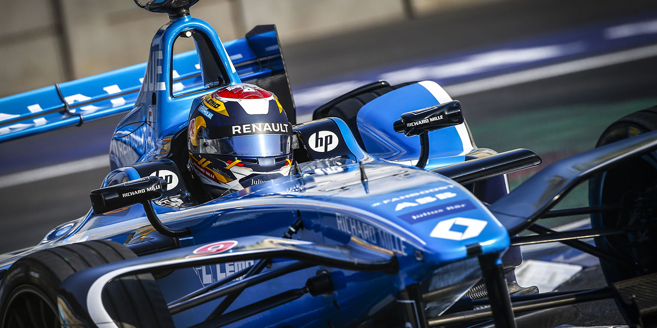 Sébastien Buemi fährt zum 20. Mal in der Formel E aufs Podest