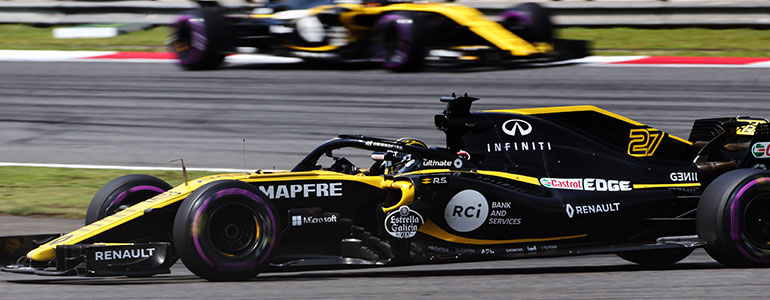 China-Grand Prix Ricciardo siegt, Werksfahrer Hülkenberg