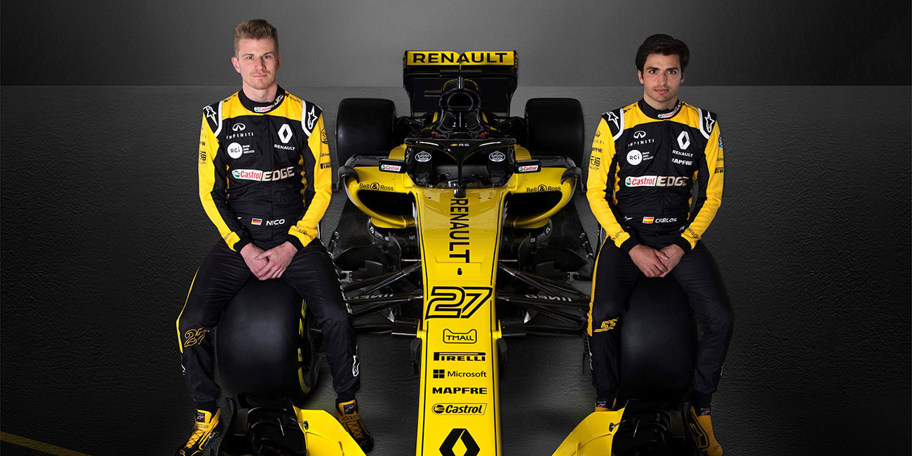 Renault Sport F1 schickt starke Fahrerpaarung ins Rennen