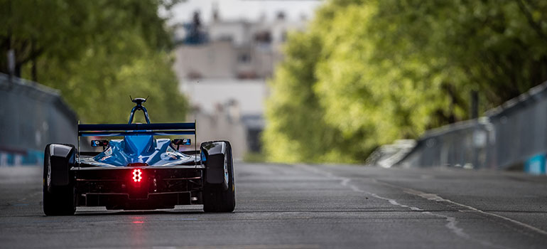 Renault Formel E-Pilot Sébastien Buemi wurde Fuenfter