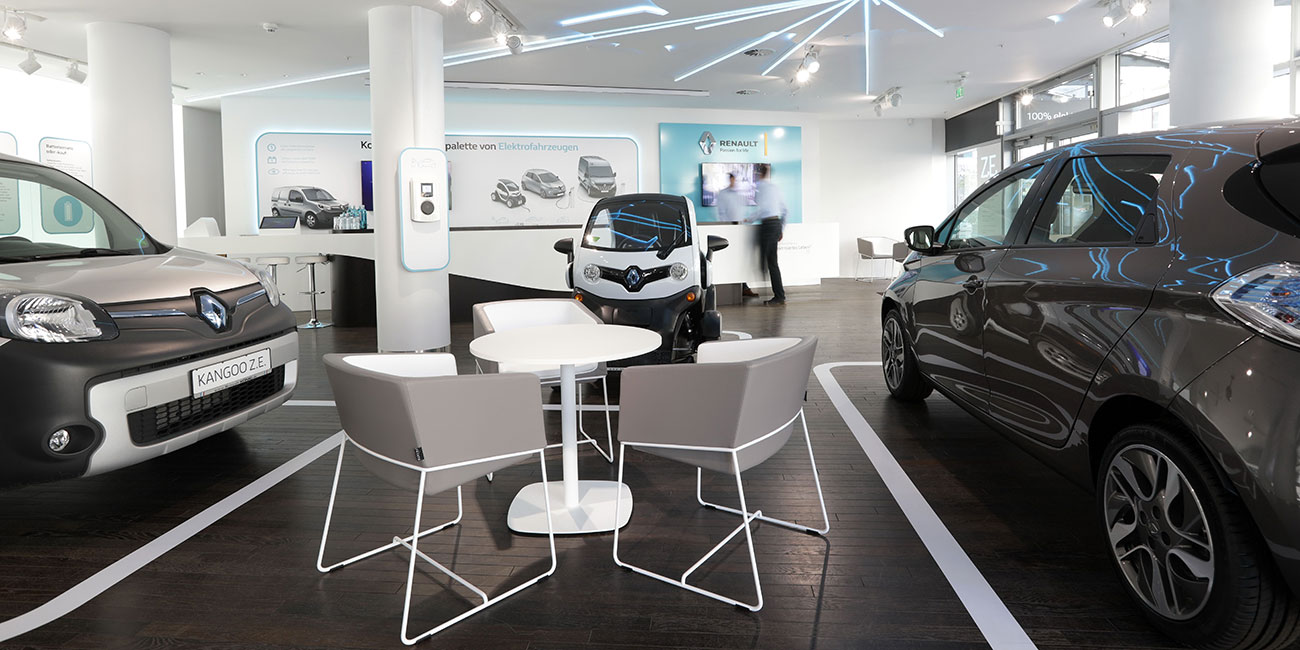 Renault Electric Vehicle Center in Berlin
