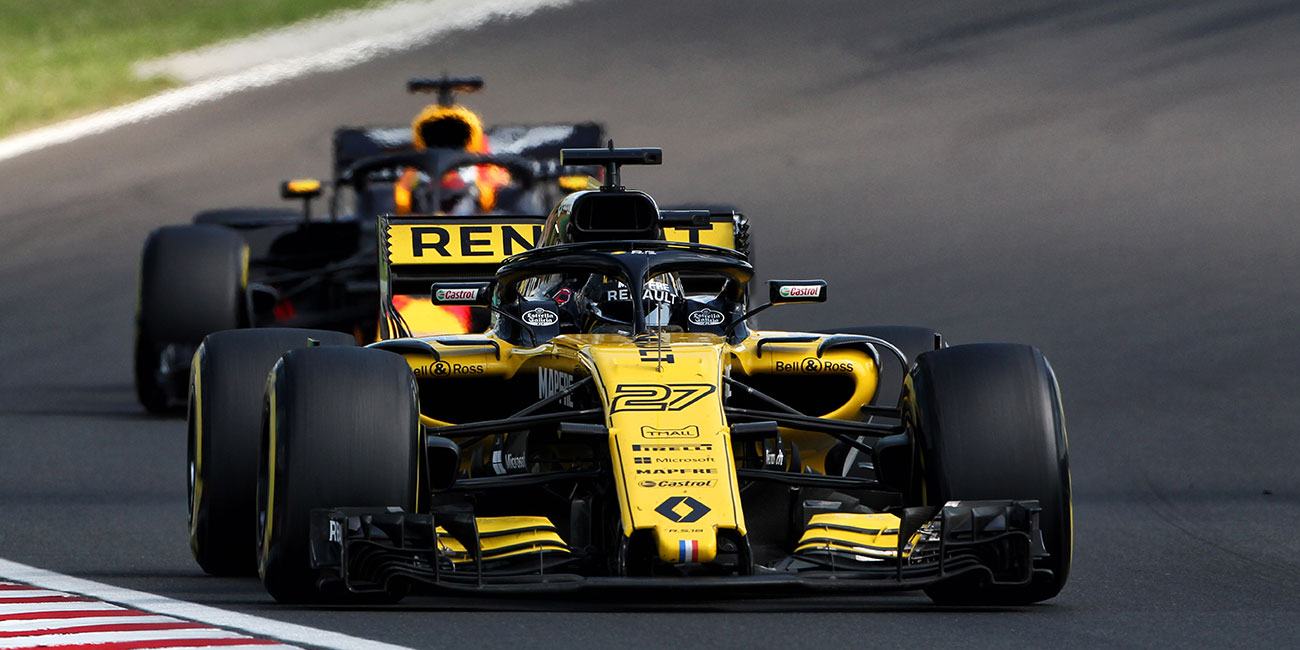 Formel 1 in Ungarn Ricciardo rettet die Ehre von Renault