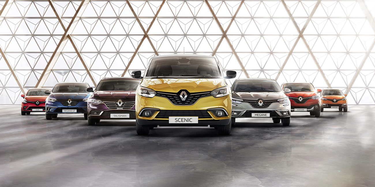 Ideale Firmenwagen: Renault Clio, Mégane und Kadjar