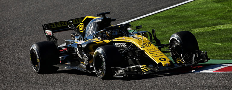 Renault Sport F1 in Japan