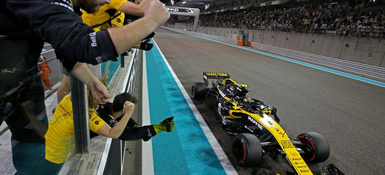 GP Abu Dhabi: Renault sichert Platz vier in der Konstrukteurs-WM