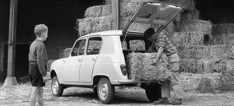 Autoreifen-Historie: jetzt geht’s rund. Renault 4 1961