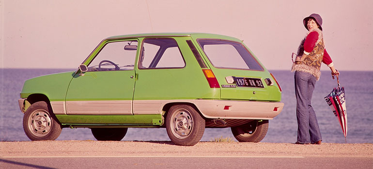 Autoreifen-Historie: jetzt geht’s rund. Renault 5 1972