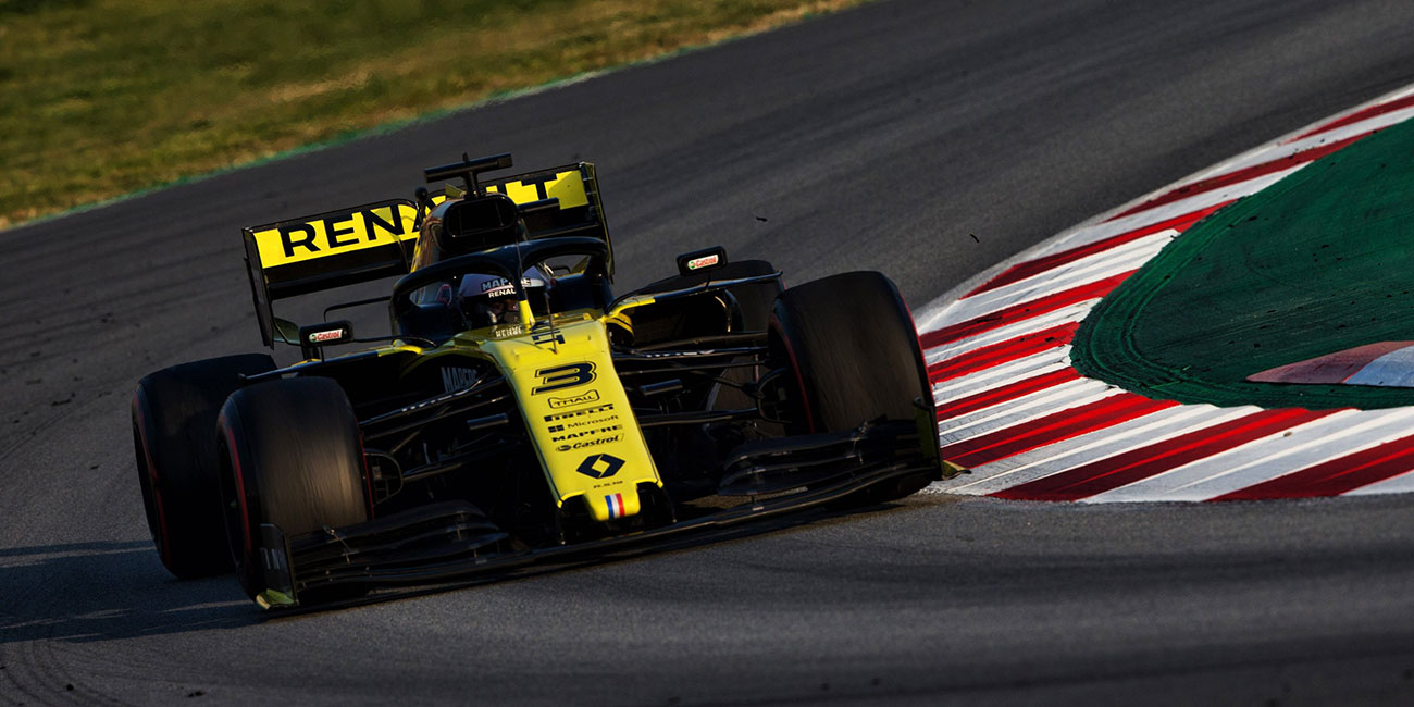 Formel 1-Tests Renault Werksteam bereit für den Saisonstart