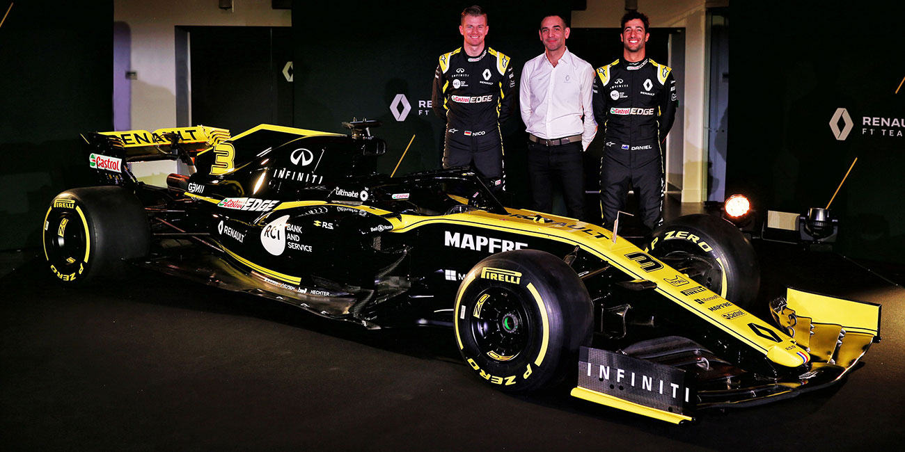Full House: fünf Fahrer für das Renault F1 Team