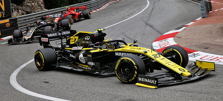 Renault F1 in Monaco