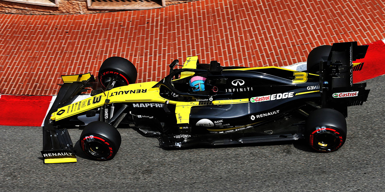 Renault F1 in Monaco