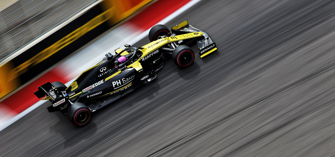 Renault F1 Team in Sotchi 2019