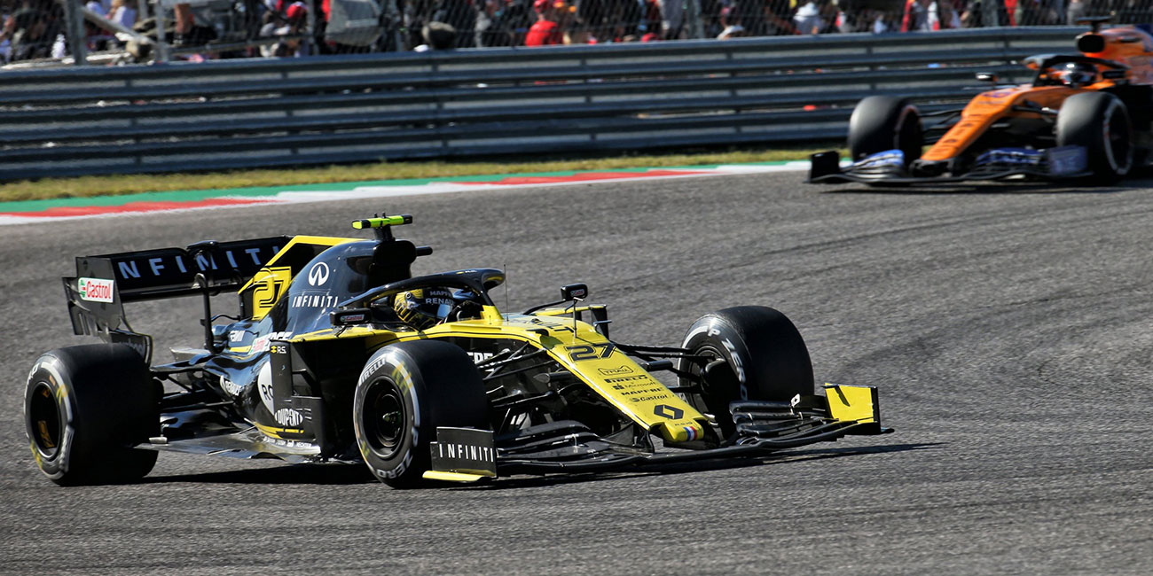 Formel 1 in den USA: Renault F1 punktet doppelt
