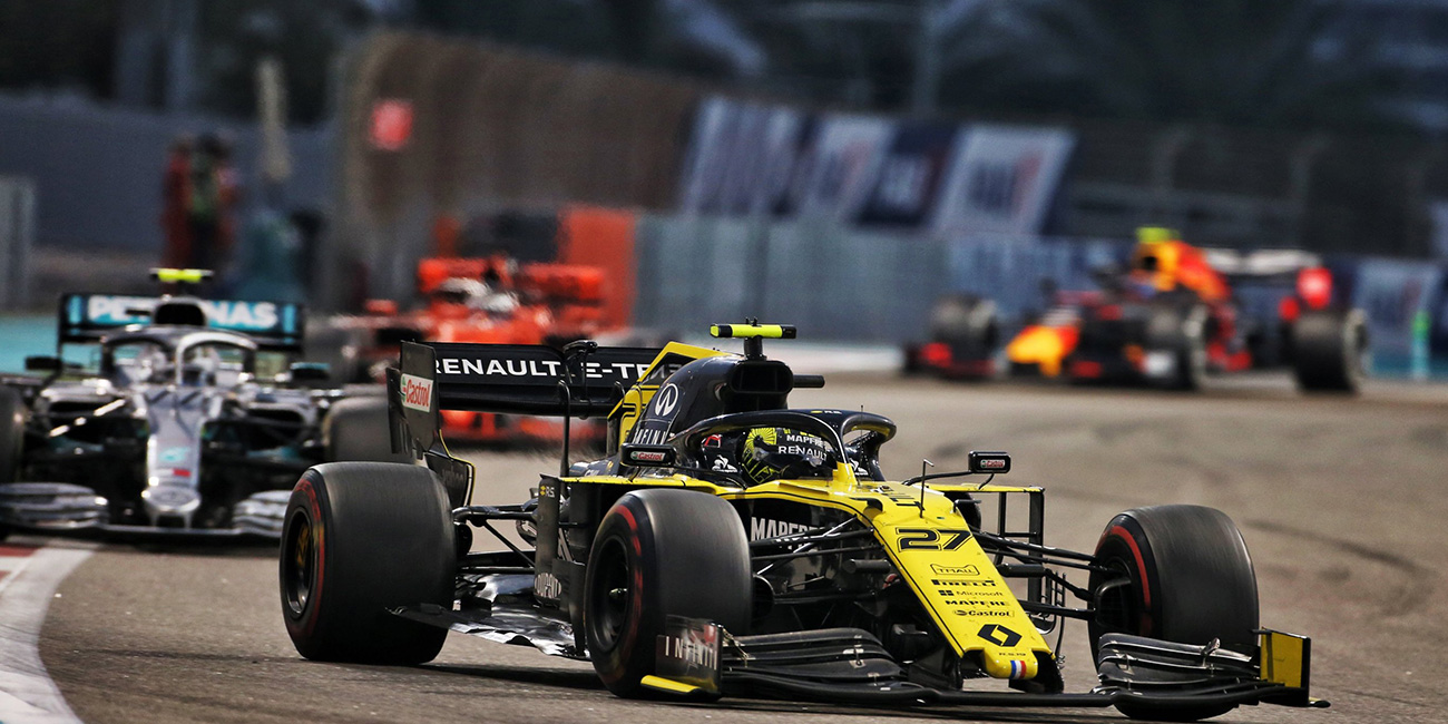 Formel 1-Grand Prix von Abu Dhabi: Renault schrammt knapp an WM-Punkten vorbei