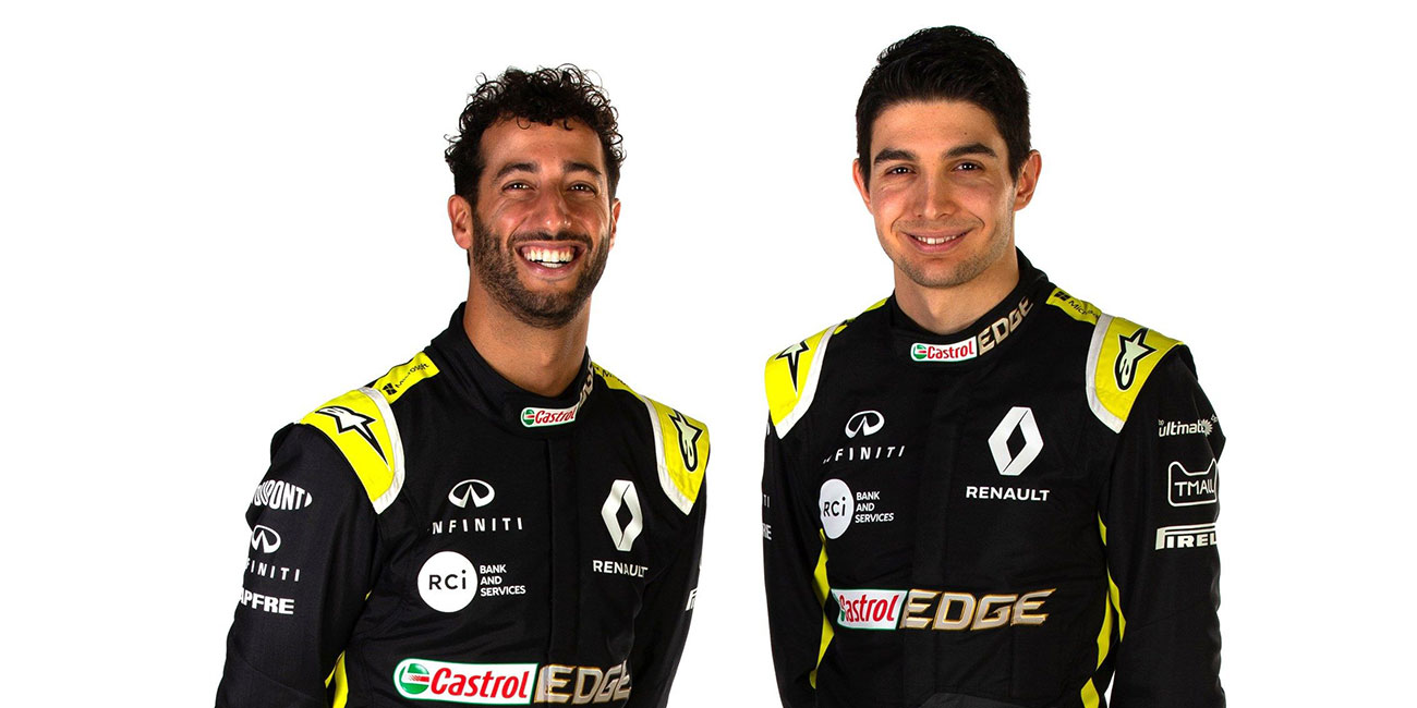 Renault F1 Team greift 2020 mit Daniel Ricciardo und Esteban Ocon an