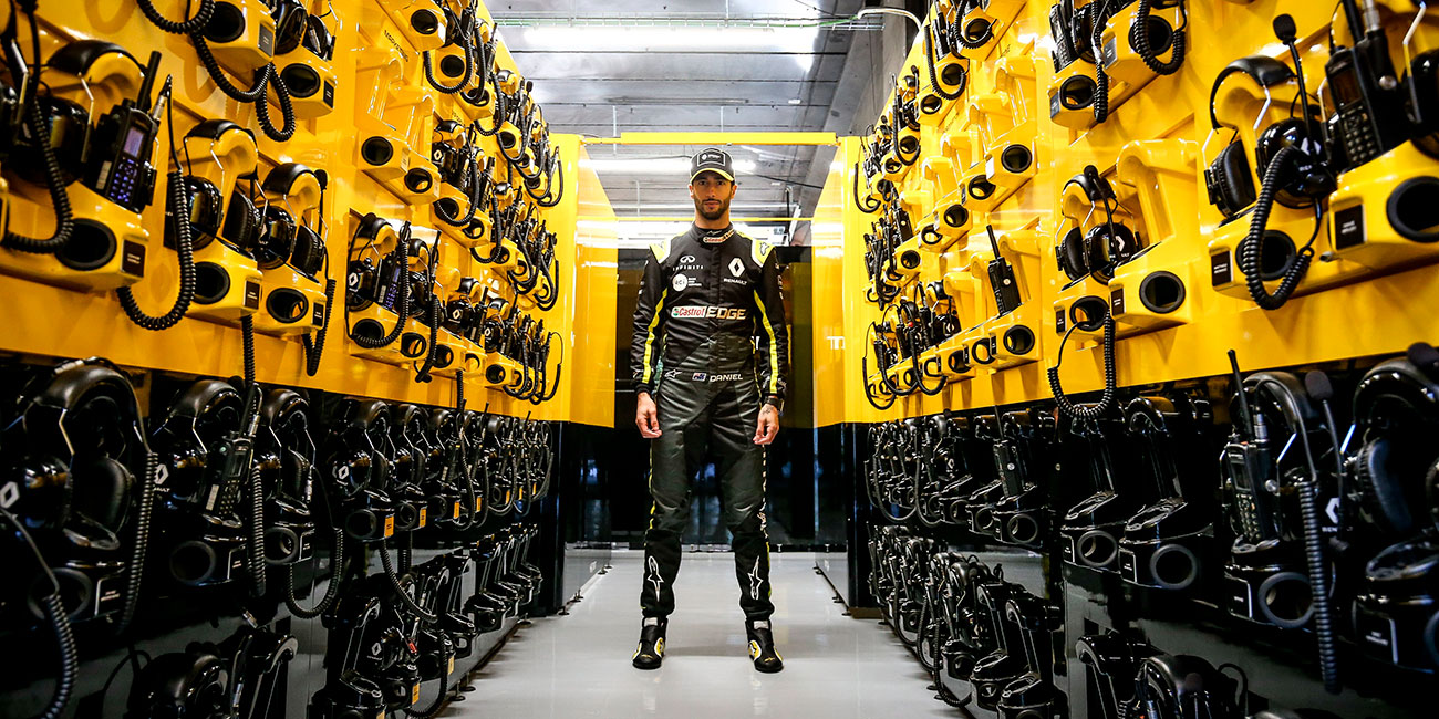 Formel 1-Fabrik von Renault: exklusiver Blick hinter die Kulissen