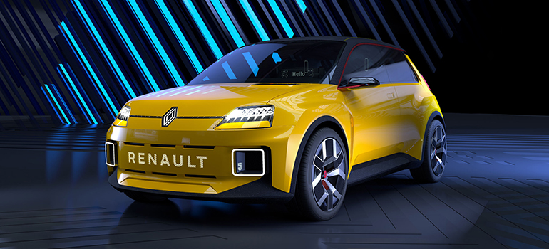 Renault 5 Prototyp: elektrisches Concept Car auf der Paris Motorshow