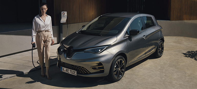 Wie funktioniert das Aufladen des Renault ZOE E-Tech 100% elektrisch?