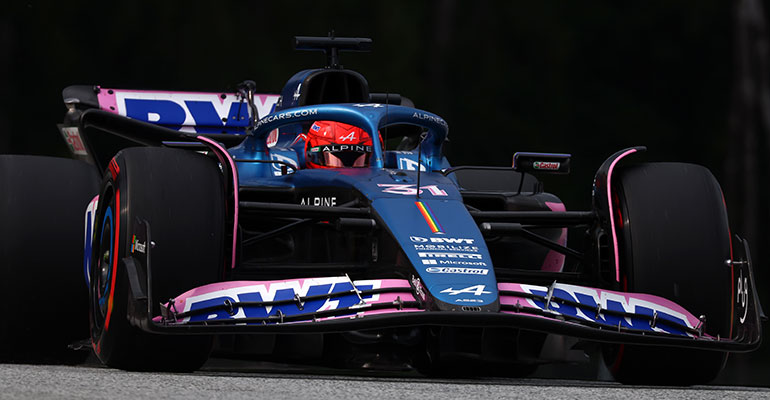 Formel 1 in Silverstone: Alpine F1 Team mit Technik-Upgrade beim Heimrennen