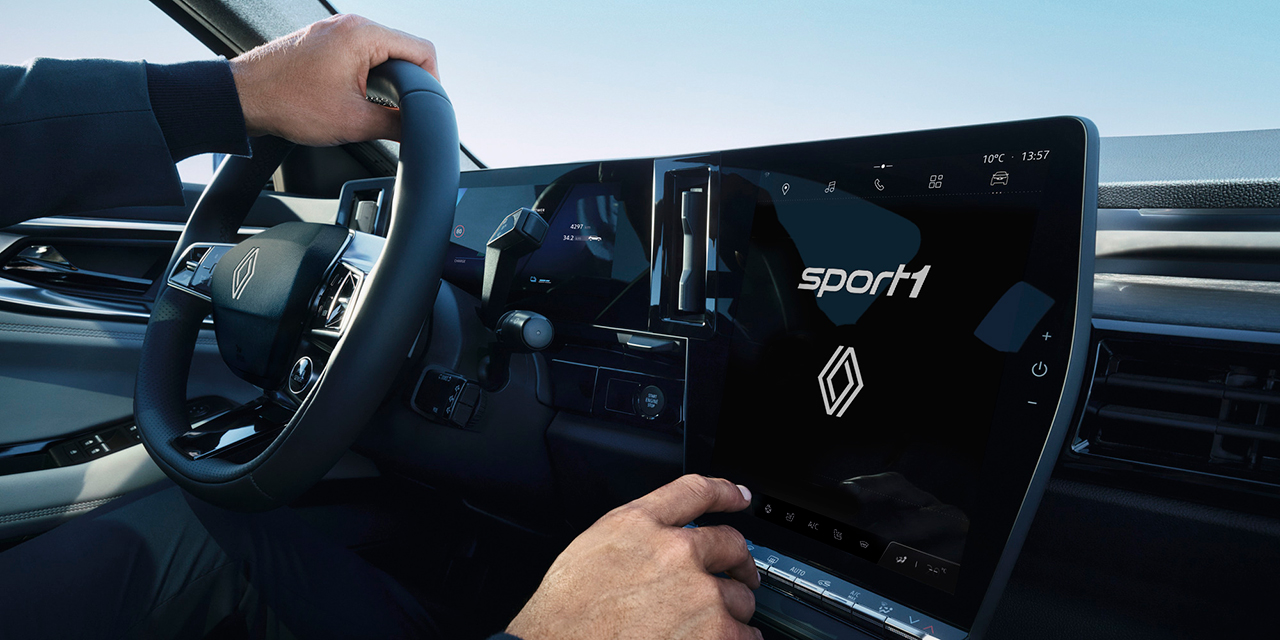 Sport-News direkt in Ihrem Renault: SPORT1 App macht’s möglich