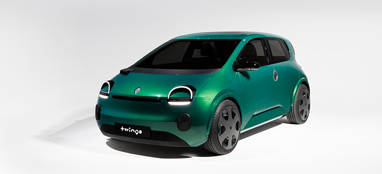 Renault Twingo E-Tech 100% elektrisch: Prototyp feiert Premiere in Paris 